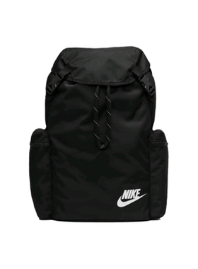 Nike/耐克 Heritage男子运动休闲翻盖抽绳束口双肩背包BA6150-010