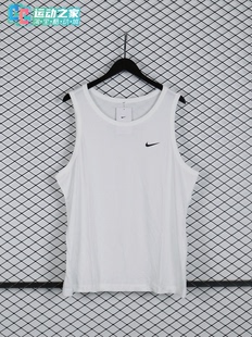 Nike耐克春夏男子圆领运动训练速干透气背心无袖 100 T恤AR6070