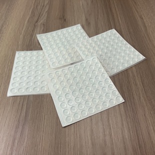 透明胶垫/防滑胶粒/防撞胶平面圆柱直径11mm*3mm厚度（20）粒