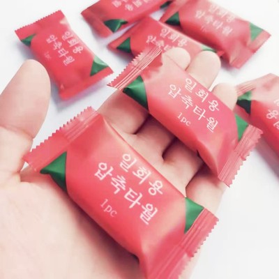 一次性洗脸巾压缩毛巾吸水加厚加大纯擦脸洁面棉巾旅行便携式糖果
