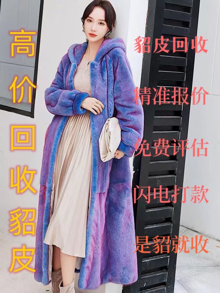 回收貂皮大衣 上门貂皮回收 全皮草