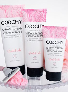 Coochy女士温和私密保湿剃须泡沫剃须膏护发素乳液私密部位腋下腿