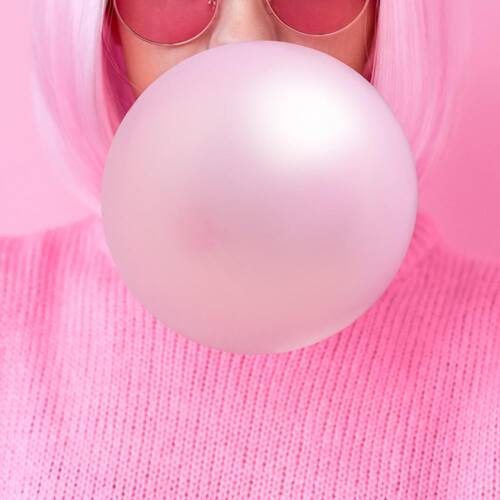 Hubba Bubba-联名彩虹糖无糖大大迷你泡泡糖什锦混合口味生酮饮食