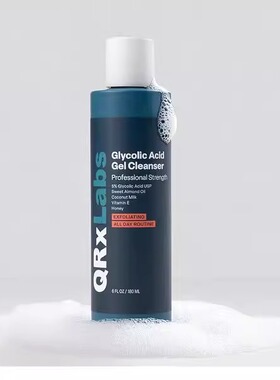 QRxLabs-乙醇酸洗面奶温和去角质啫喱抗衰改善肌肤质地保湿洁面乳