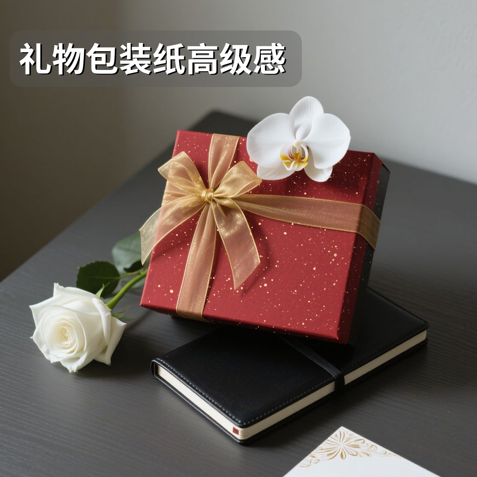 生日礼物包装纸大尺寸复古ins图片