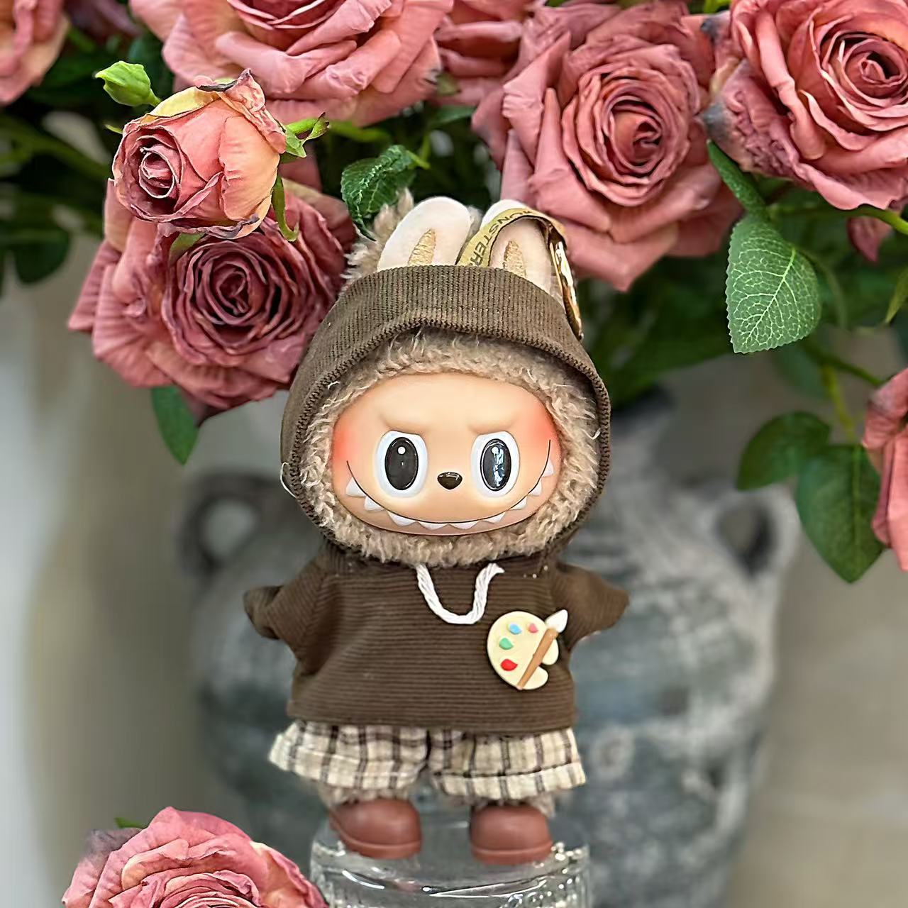 盲盒挂件labubu夏日娃衣