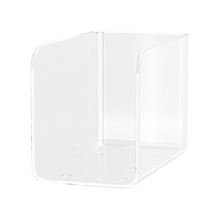 亚克力透明书立架防倾倒书立桌面书架隔板收纳书本神器创意书夹办公室置物架文件书笠挡板书桌上整理收纳盒