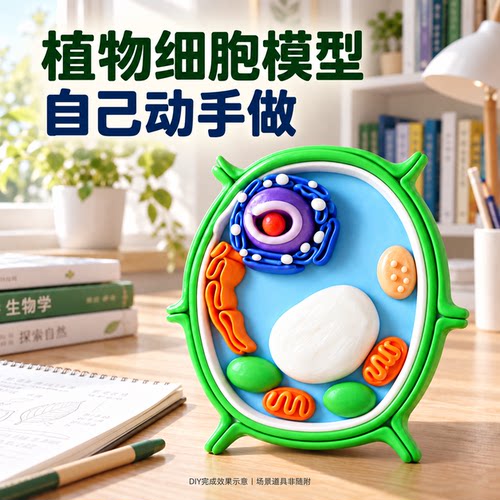 【教材同步】动植物细胞模型手工