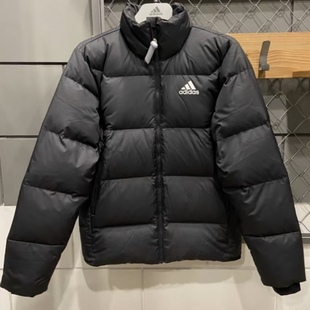 阿迪达斯BAFFLE DOWN男款冬季户外运动保暖羽绒服外套GV5350