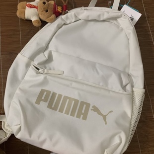 PUMA彪马男女同款大容量简约学生电脑包运动双肩背包书包077482