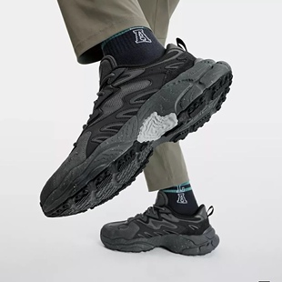 FILA斐乐蕨草鞋男老爹鞋户外反光休闲运动鞋F12M331101FDB