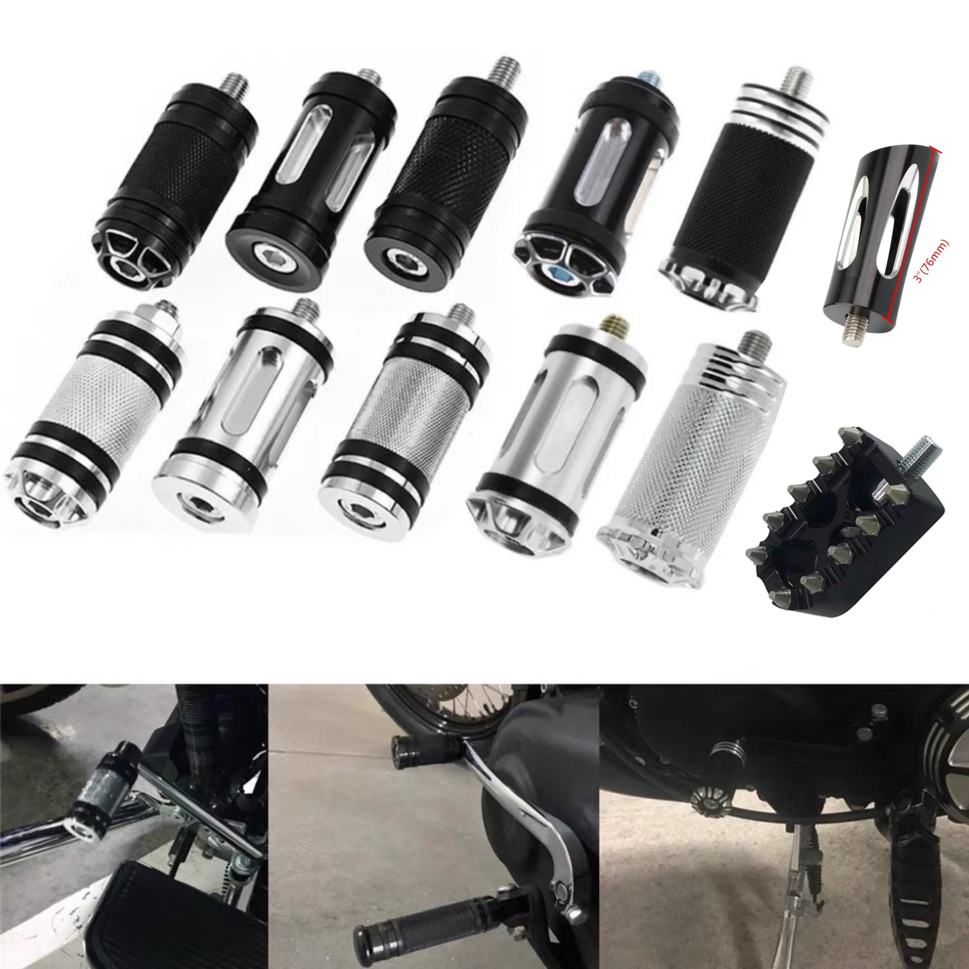 适用凯旋Bobber Speedmaster速度大师改装复古挂挡杆头铝合金挂档