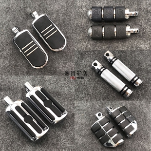 适用哈雷8831200肥仔750突破者路威x48 继承者改装前后脚踏脚蹬