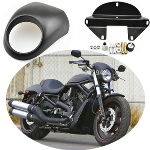 适用哈雷 XL883/1200  X48改装高质量 大灯罩头罩整流罩