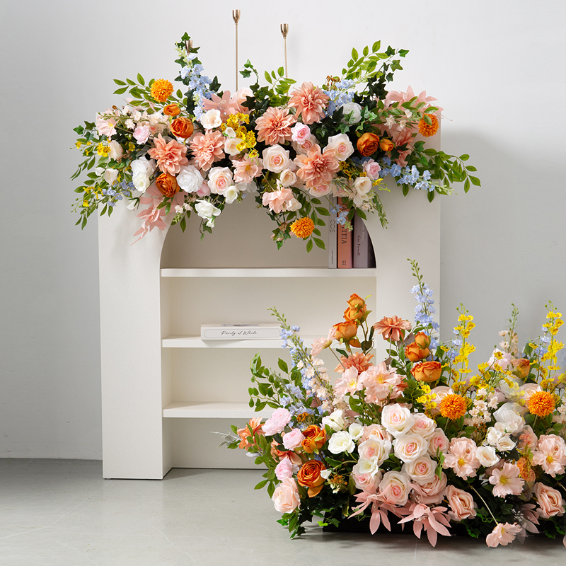 輕奢花藝擺件婚慶裝飾假花仿真花