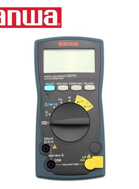日本三和SANWA数字万用表CD770万用表 多用表 便携式万用表