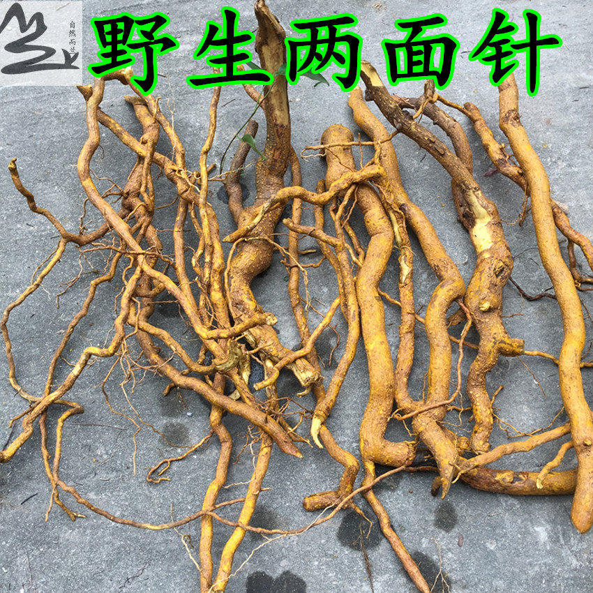 两面针根 别名 入地金牛红心刺刁根 双面刺 山椒 下山虎根 中药材