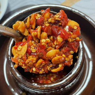 湖南常德澧县特产纯手工自制蚕豆酱辣椒酱火锅豌豆酱下饭菜豆瓣酱