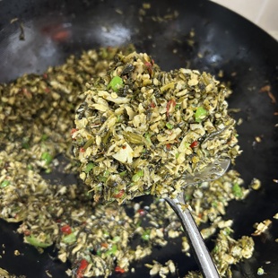 湖南澧县特产农家自制萝卜菜香辣开胃下饭菜咸菜盐菜400克