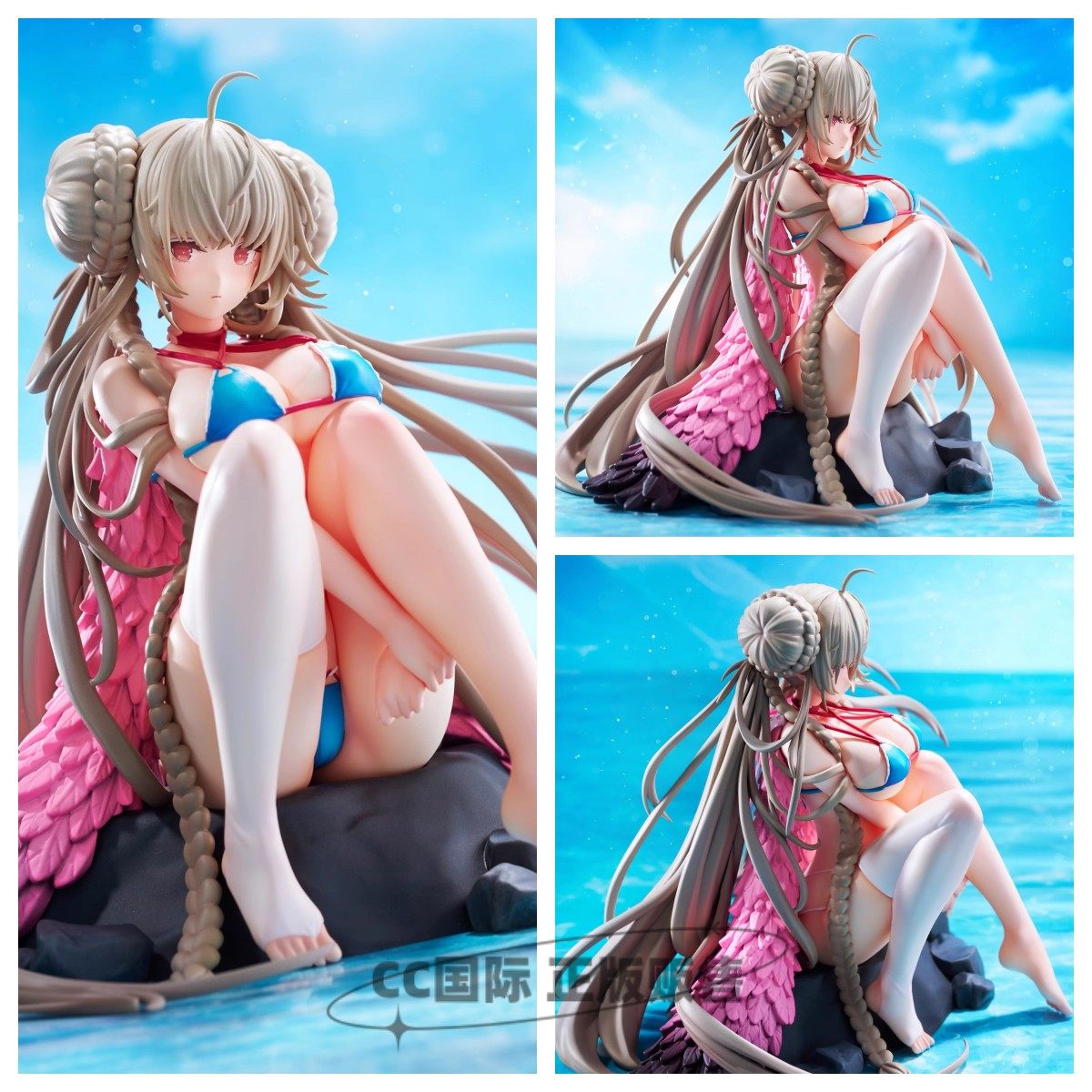 cc国际 amiami 碧蓝航线可畏海边的皇家淑女泳装  正版手办预售