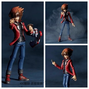 正版现货 海洋堂 转轮科技 游戏王GX 游城十代 可动手办