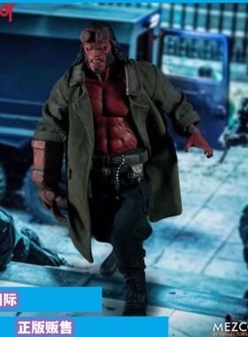正版现货Mezco Toyz 蚂蚁 77540 1/12 Hellboy 2019 地狱男爵手办