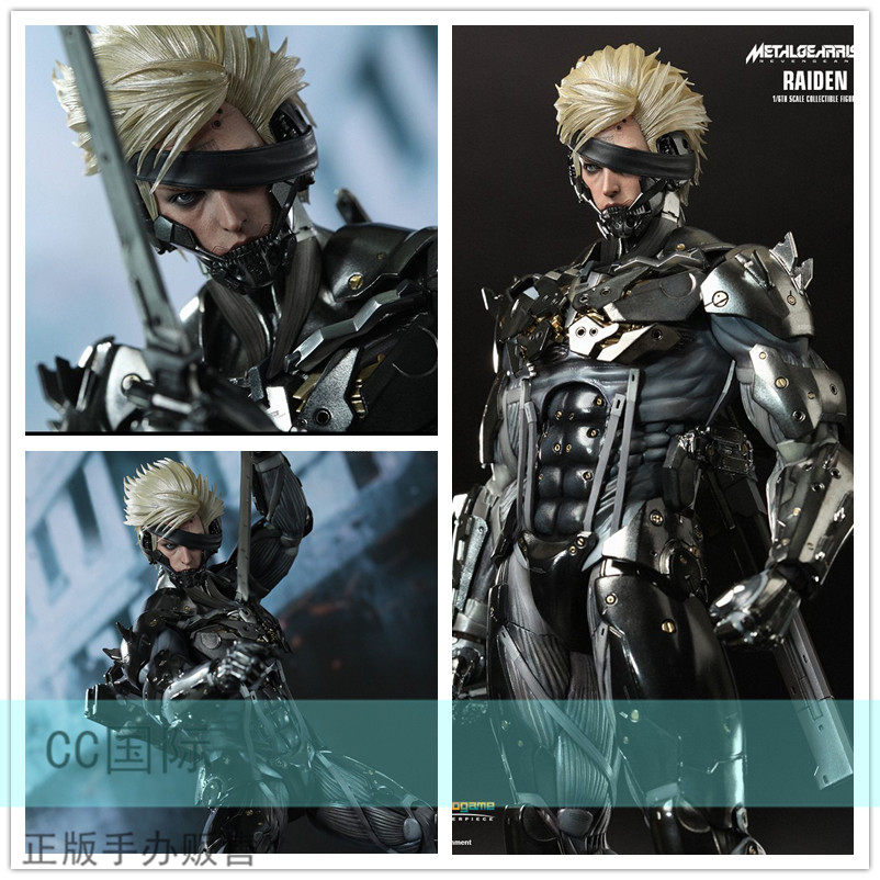 正版现货 ht hottoys vgm17 合金装备崛起 复仇 雷电 raiden 手办