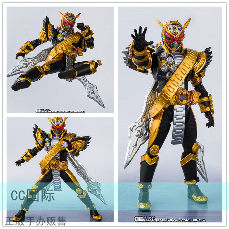 cc正版现货万代 shf 假面骑士时王 ohma zio 逢魔时王大金表 手办