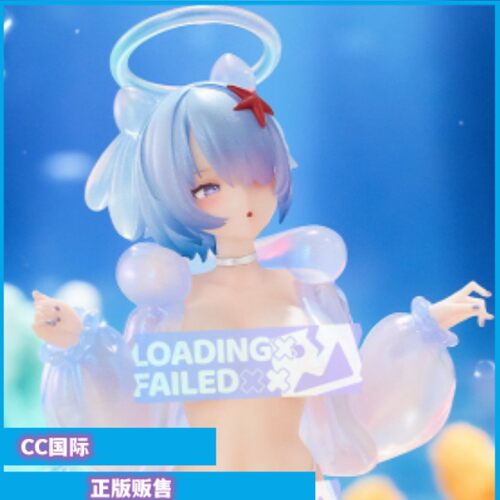 随波逐流的水母露露手办