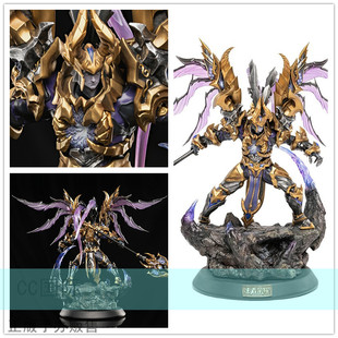 正版现货 王者送荣耀 天魔缭乱 吕布雕塑雕像 手办模型