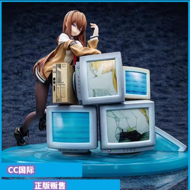 正版现货GSC KDcolle命运石之门 0 牧濑红莉栖 附LED发光组件手办