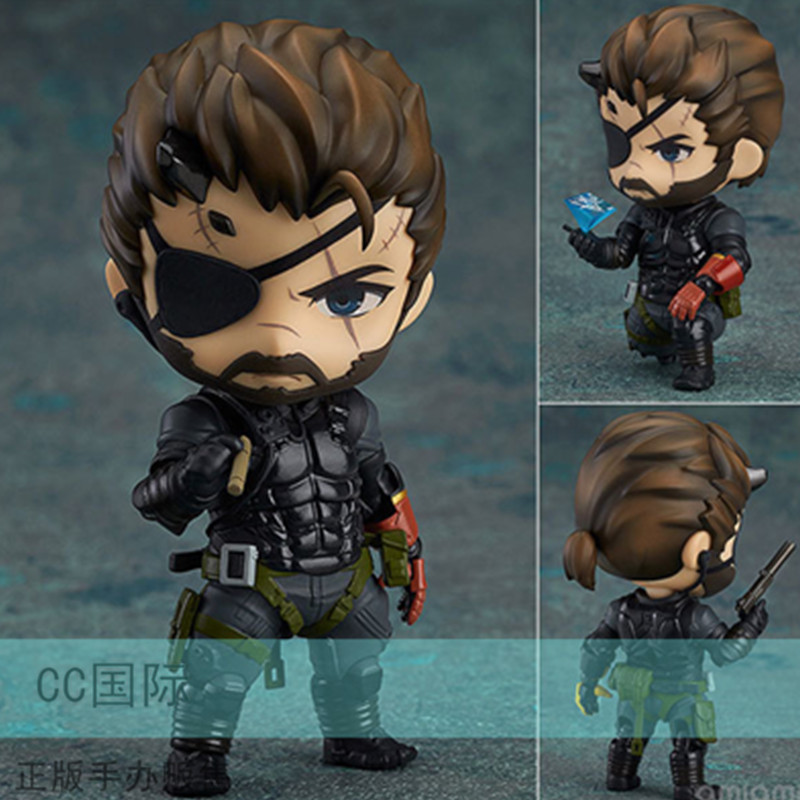 正版现货GSC粘土人 合金装备V5 幻痛 毒蛇Venom Snake 斯内克手办