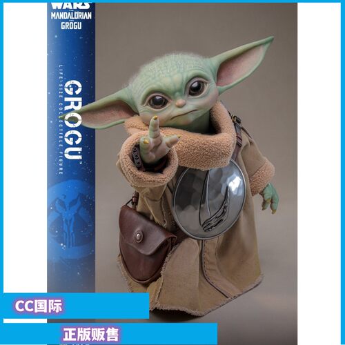 曼达洛人与古古古古尤达宝宝手办