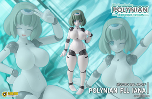 正版现货 Daibadi Production 机械新人类 FLL 伊安娜 手办