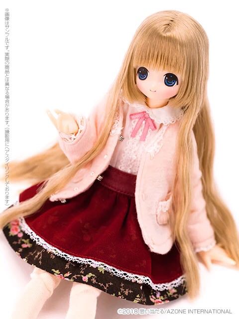 日本现货 AZONE 6分娃娃 Romantic Girly IV ver.1.1小花S素体白