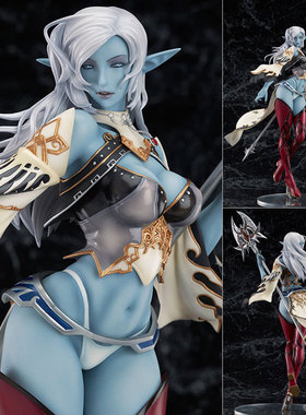 Cc手办坊  天堂2/Lineage2 ELF黑暗精灵 青色通常版 正版日本现货