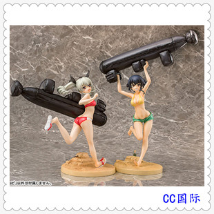 PHAT少女与战车 剧场版 安丘比 佩帕罗妮 泳装 手办正版日本现货