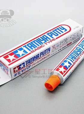 星工坊--日本田宫/TAMIYA 基础型牙膏补土/双星灰/毕地 [87053]