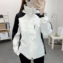 2025新款户外男冲锋衣女三合一两件套可拆卸加绒厚登山服外套定制