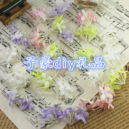 diy手工森林系夕雾同款花环材料