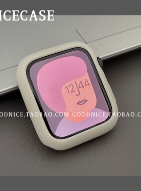 NICECASE糖果色防摔边框表壳适用苹果AppleWatchs987SE新s10ultra