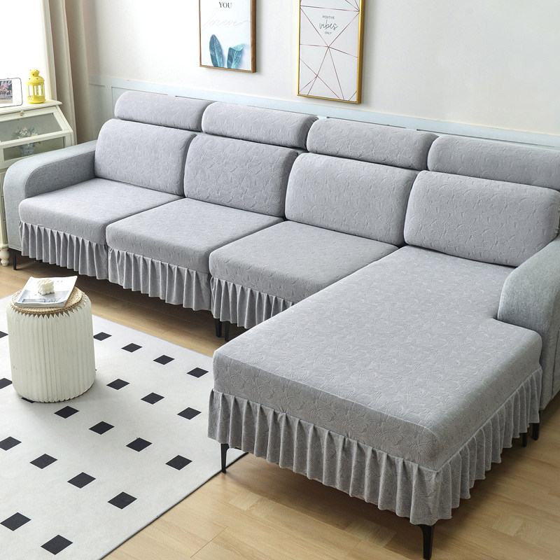 裙边款弹力沙发套罩加厚全包万能套沙发坐垫扶手靠背防尘四季通用,居家布艺,沙发垫,淘宝优惠券,粉丝福利购,淘宝优惠卷