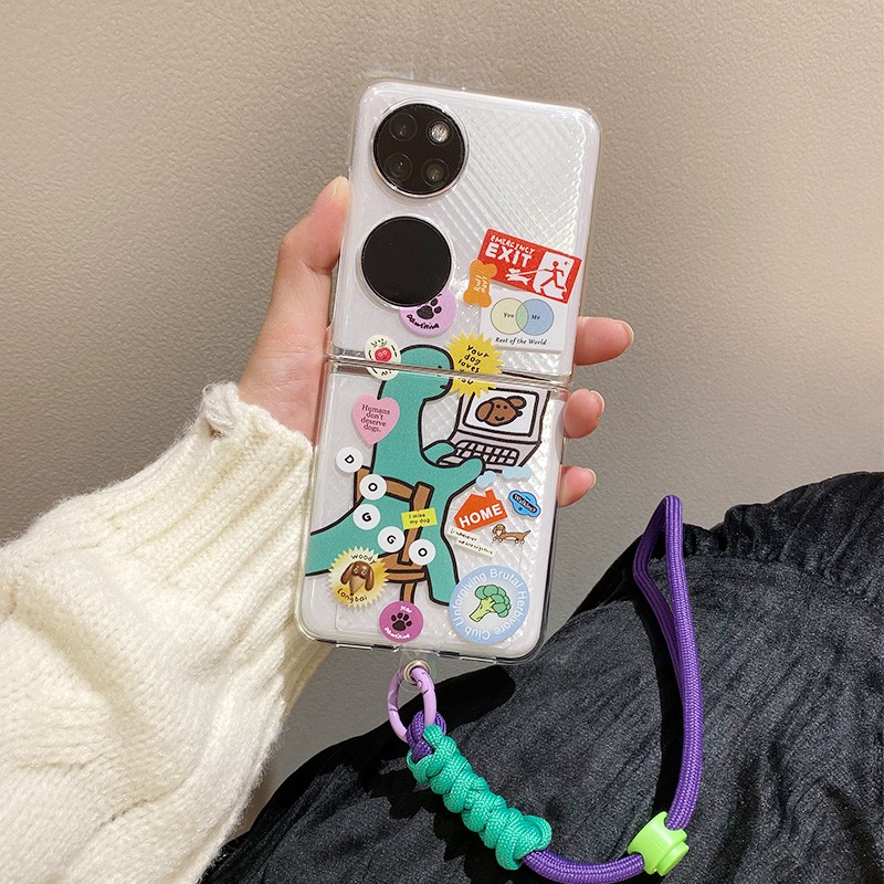 适用华为p50pockets手机壳