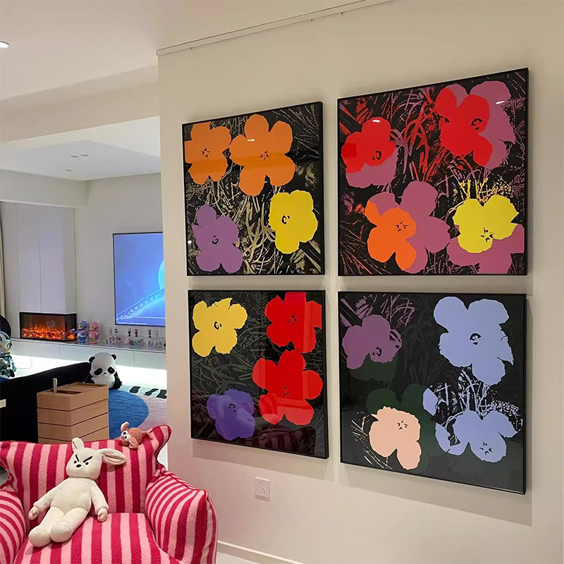 AndyWarhol艺术家《花