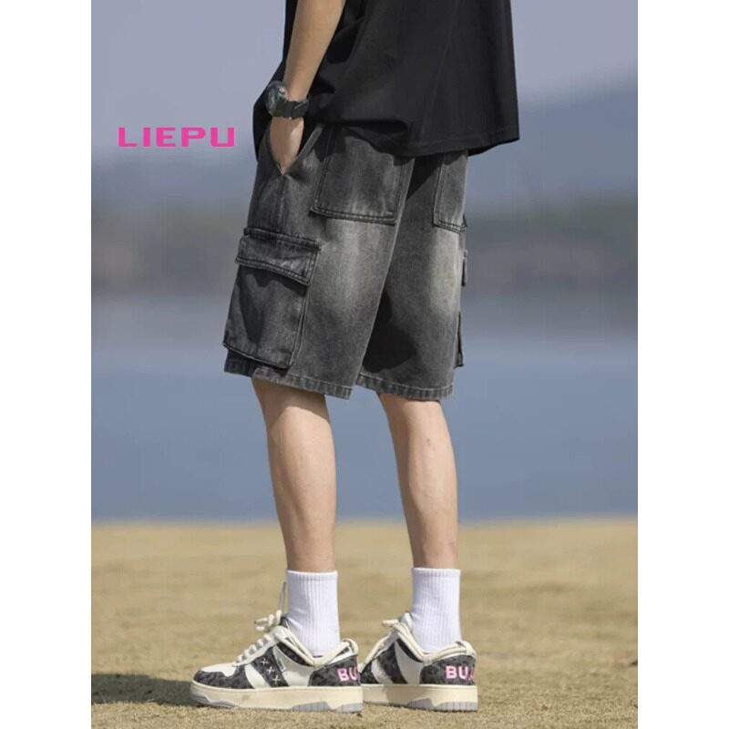 宽松短裤男新款休闲工装裤子夏季