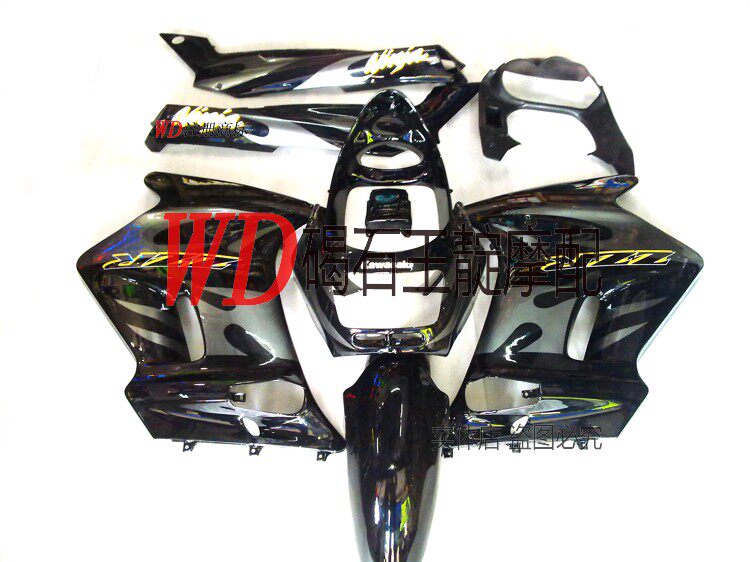 王靛摩配 适用川崎 ZZR250整车版壳 外壳 全车壳 护板大包围