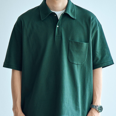 老芬staph日本进口高质棉微宽松短袖马球衫polo衫男纯棉tee