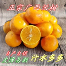 广西沃柑新鲜水果不打蜡柑橘子橙子武鸣沃柑大果农家自产沃柑纯甜