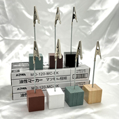 实木标签夹立式 标签牌面包店价格展示牌蛋糕甜品pop支架价格标签