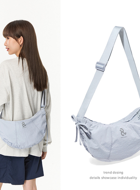 闪潮livebox饺子包女斜挎包大容量通勤运动包包骑行单肩包健身包